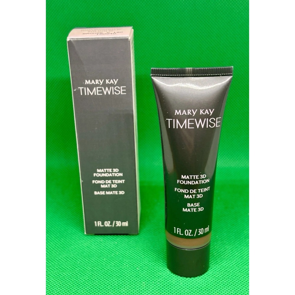 New Mary Kay Timewise 3D Matte Foundation Bronze C180 ~ Combo To Oily ~ #100040
